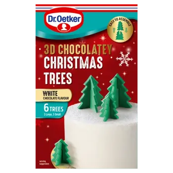 Dr. Oetker 3D Chocolatey Christmas Tree Decorations