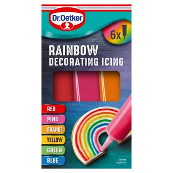 Dr. Oetker Rainbow Decorating Icing