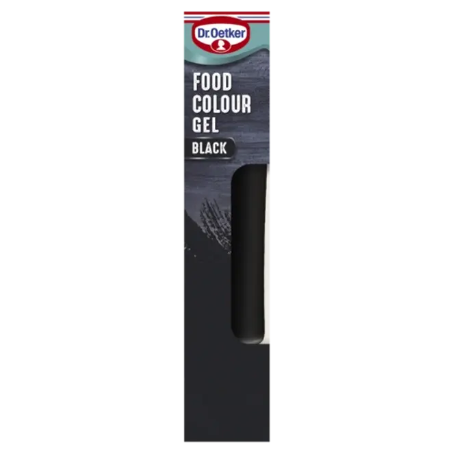 Dr. Oetker Extra Strong Black Food Colour Gel