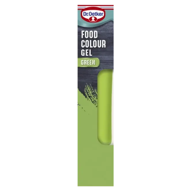 Dr. Oetker Extra Strong Green Food Colour Gel