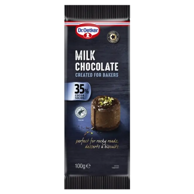 Dr. Oetker Dr. Oetker 35% Milk Chocolate Bar
