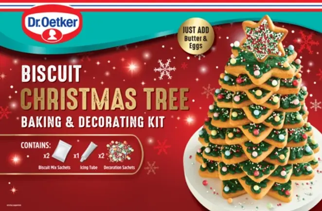 Dr. Oetker Christmas Tree Biscuit Kit