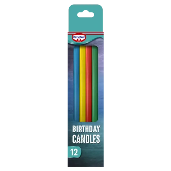 Dr. Oetker Rainbow Birthday Candles