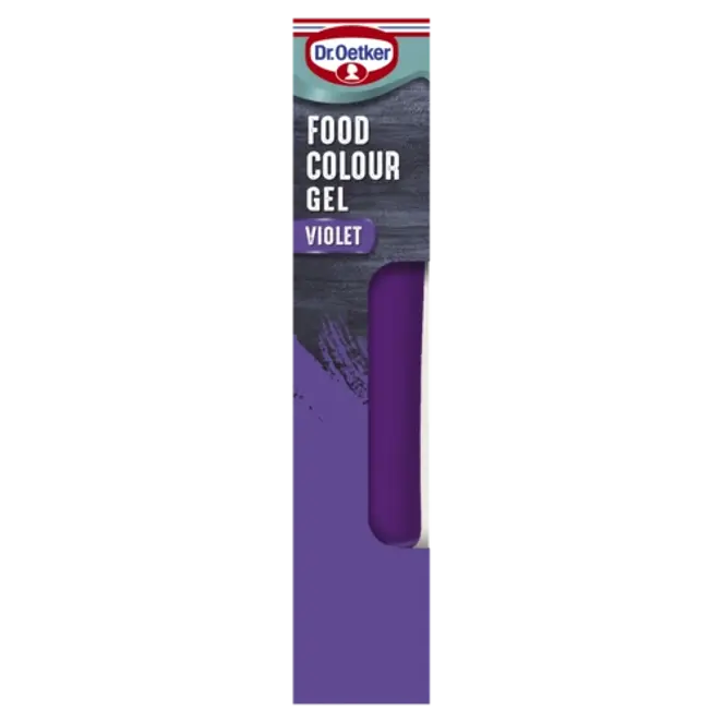 Dr. Oetker Extra Strong Violet Food Colour Gel
