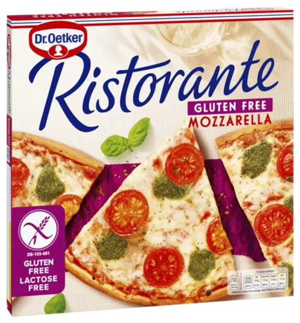 Dr. Oetker Dr. Oetker Ristorante Pizza Mozzarella Gluten Free