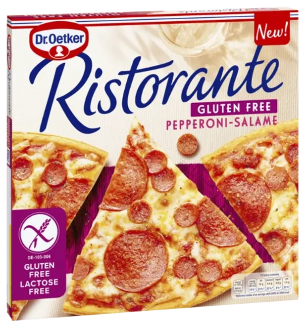 Dr. Oetker Dr. Oetker Ristorante Pizza Pepperoni-Salame Gluten Free