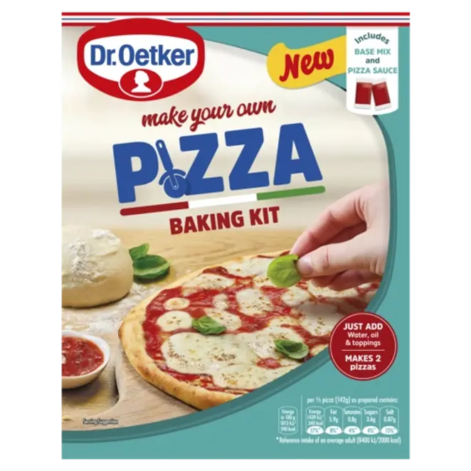 Dr. Oetker Make Your Own Pizza Baking Kit 4x440g