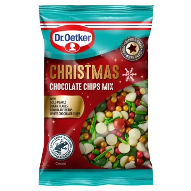 Dr. Oetker Christmas Chocolate Chip Mix
