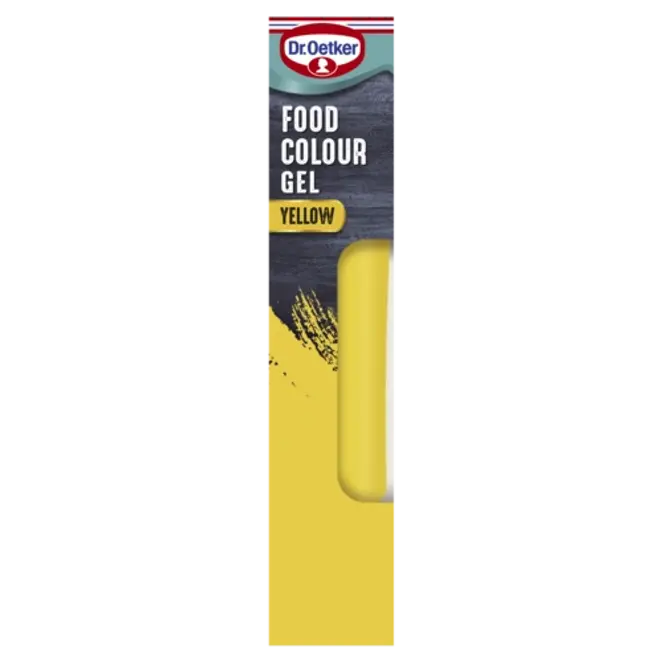 Dr. Oetker Extra Strong Yellow Food Colour Gel