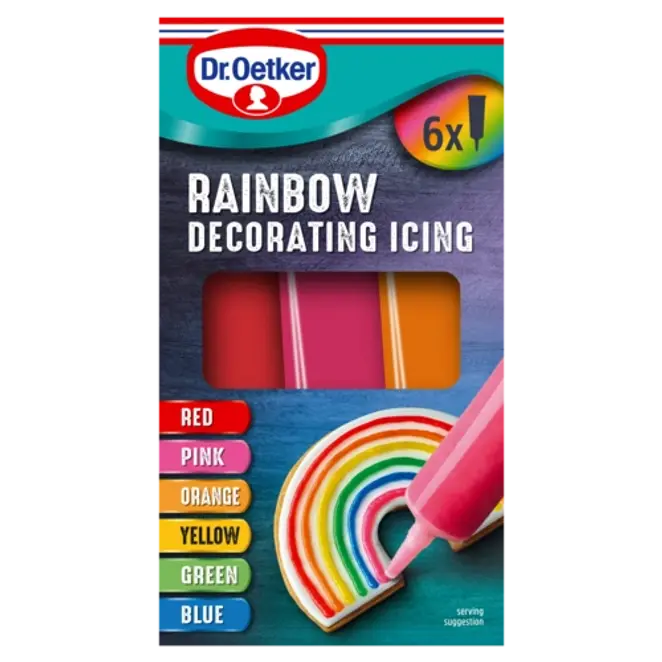 Dr. Oetker Rainbow Decorating Icing