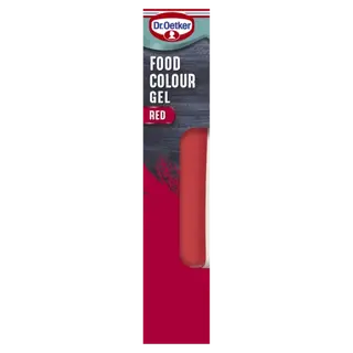 Dr. Oetker Red Food Colour Gel (1.5 tubes)