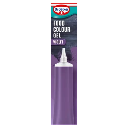 Dr. Oetker Violet Food Colour Gel (1/2 tsp)