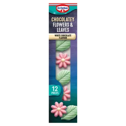 Dr. Oetker Chocolatey Flowers and Leaves
