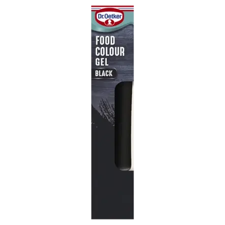 Dr. Oetker Black Food Colour Gel (1 packet)