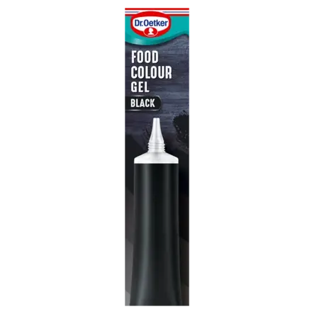 Dr. Oetker Black Food Colour Gel (1 packet)