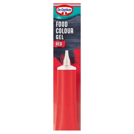 Dr. Oetker Red Food Colour Gel (pick your favourite colour!)