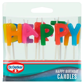 Dr. Oetker Happy Birthday Candles