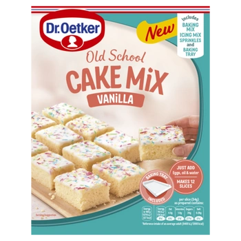 Dr. Oetker Vanilla Old School Traybake Mix
