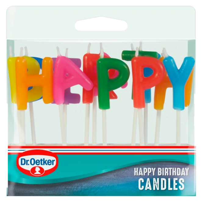Dr. Oetker Happy Birthday Candles