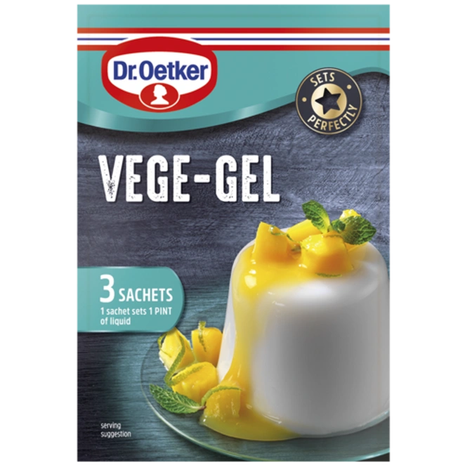 Dr. Oetker Vege-Gel Sachet Multipack