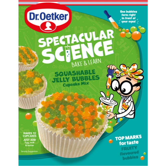 Dr. Oetker Spectacular Science: Squashable Jelly Bubbles