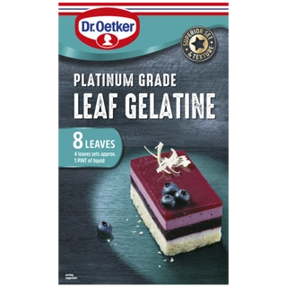 Dr. Oetker Platinum Grade Leaf Gelatine