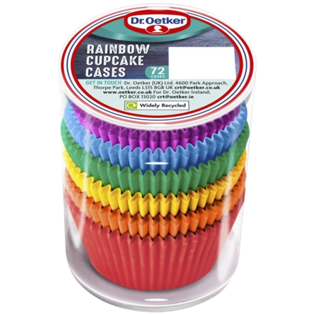 Dr. Oetker Rainbow Cupcake Cases