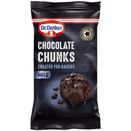 Dr. Oetker Milk Chocolate Chunks