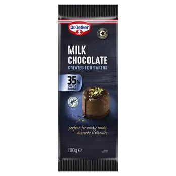 Dr. Oetker Dr. Oetker 35% Milk Chocolate Bar