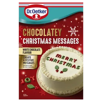 Dr. Oetker Dr. Oetker Chocolatey Christmas Messages