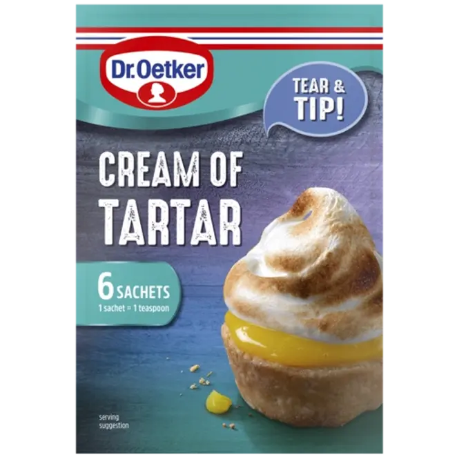 Dr. Oetker Cream of Tartar Sachet Multipack