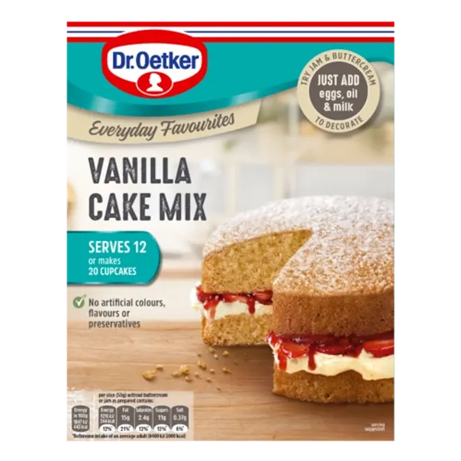 Dr. Oetker Vanilla Sponge Everyday Mixes