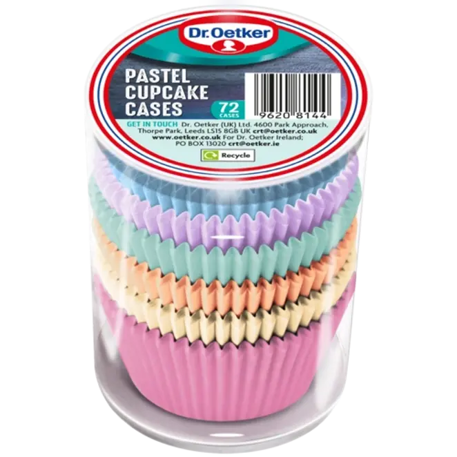Dr. Oetker Pastel Cupcake Cases