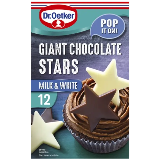 Dr. Oetker Giant Chocolate Stars