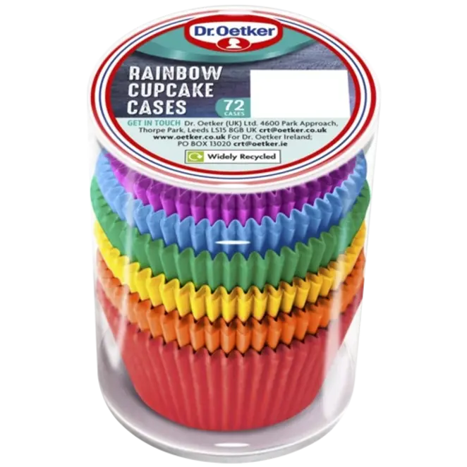 Dr. Oetker Rainbow Cupcake Cases