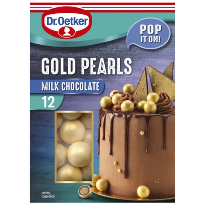 Dr. Oetker Gold Pearls 8 x 36g