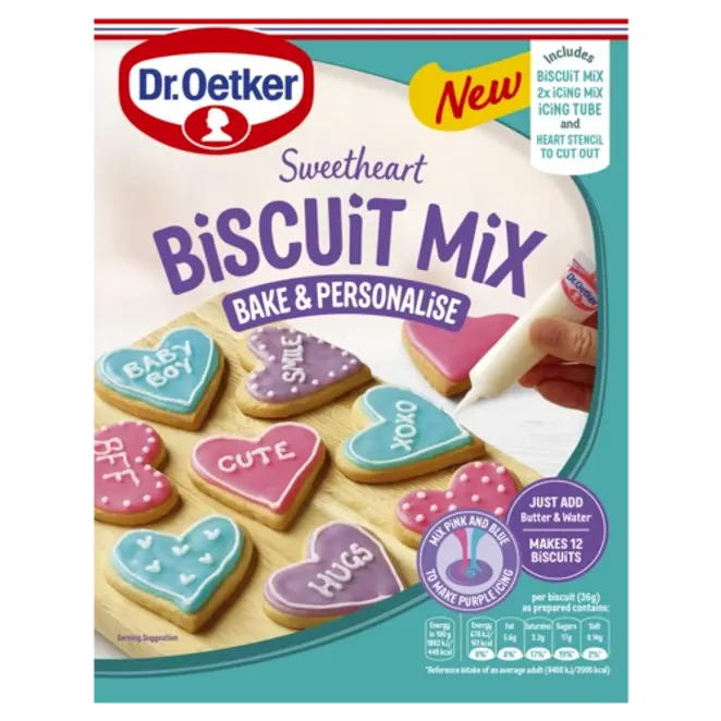 Dr. Oetker Dr Oetker's Sweetheart Biscuit Mix
