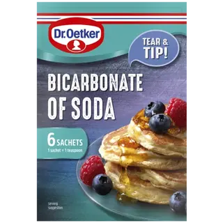 Dr. Oetker Bicarbonate of Soda Sachets (2 sachets / or2 tsps from Dr.Oetker Bicarbonate Soda Tub)