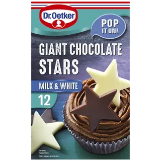 Dr. Oetker Giant Chocolate Stars