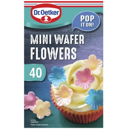 Dr. Oetker Mini Wafer Flowers