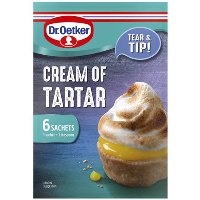 Dr. Oetker Cream of Tartar Sachet Multipack