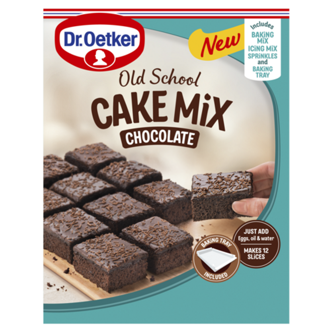 Dr. Oetker Chocolate Old School Traybake Mix