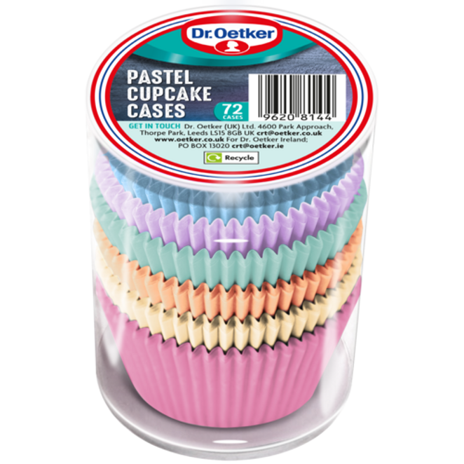 Dr. Oetker Pastel Cupcake Cases