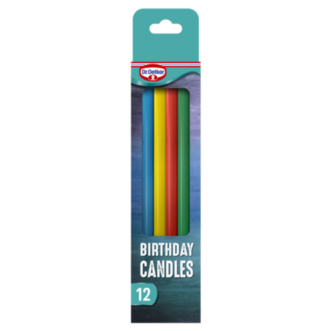 Dr. Oetker Rainbow Birthday Candles