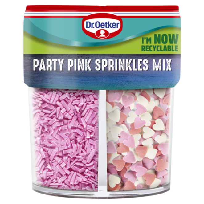 Dr. Oetker Party Pink Sprinkles Mix