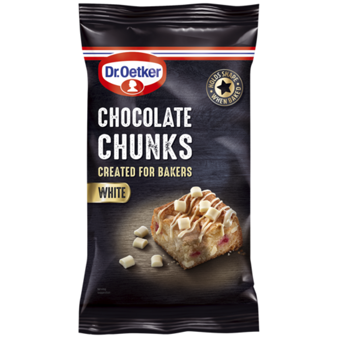 Dr. Oetker White Chocolate Chunks