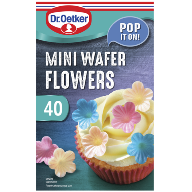 Dr. Oetker Mini Wafer Flowers
