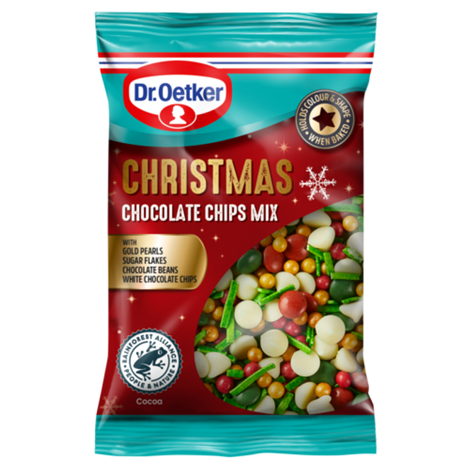Dr. Oetker Christmas Chocolate Chip Mix