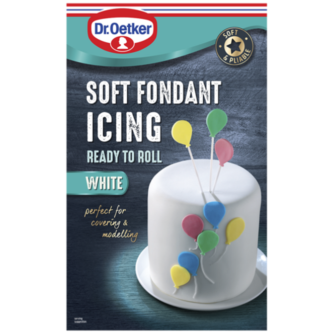 Dr. Oetker Soft Fondant White Icing Ready to Roll