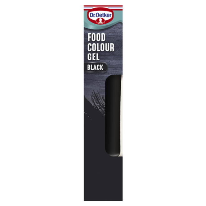 Dr. Oetker Extra Strong Black Food Colour Gel